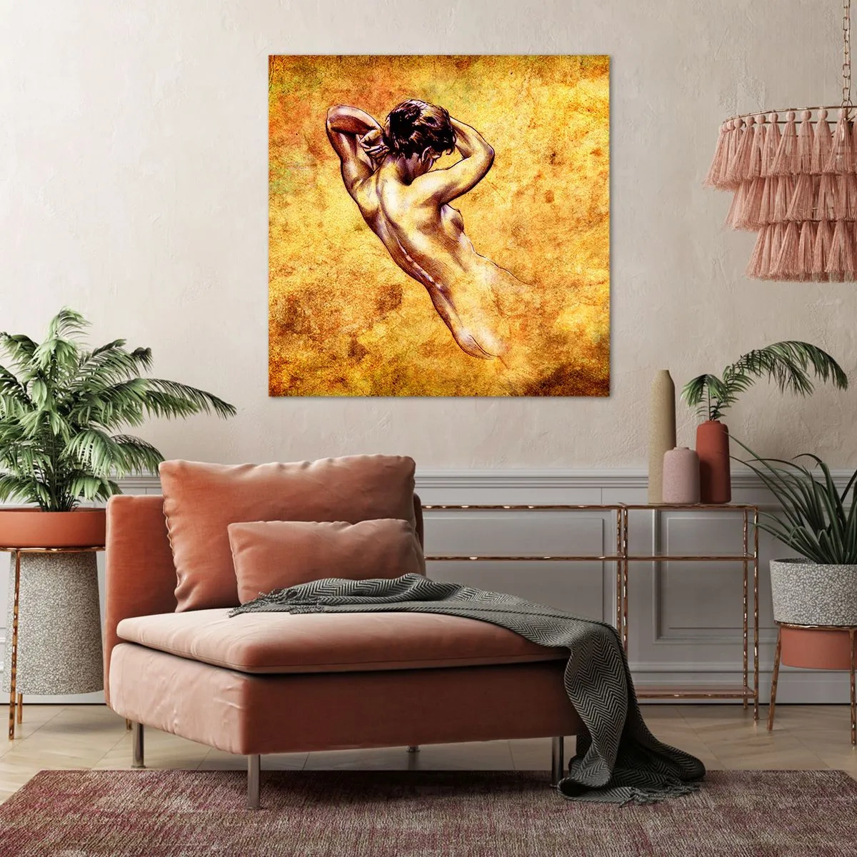 Obraz na plátně - Odhalené, ale stále tajemství - 40x40 cm