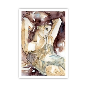 Plakát - V náladě lila - 70x100 cm