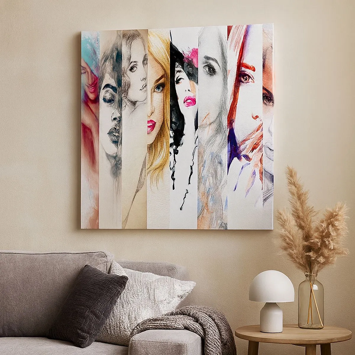 Obraz na plátně - A vždy jsi to TY - 30x30 cm