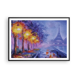Plakát v černém rámu - Procházka snů - 100x70 cm