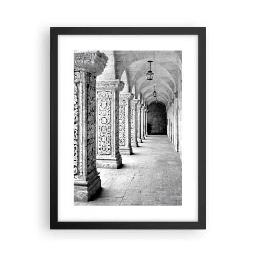 Plakát v černém rámu - Kam...? - 30x40 cm