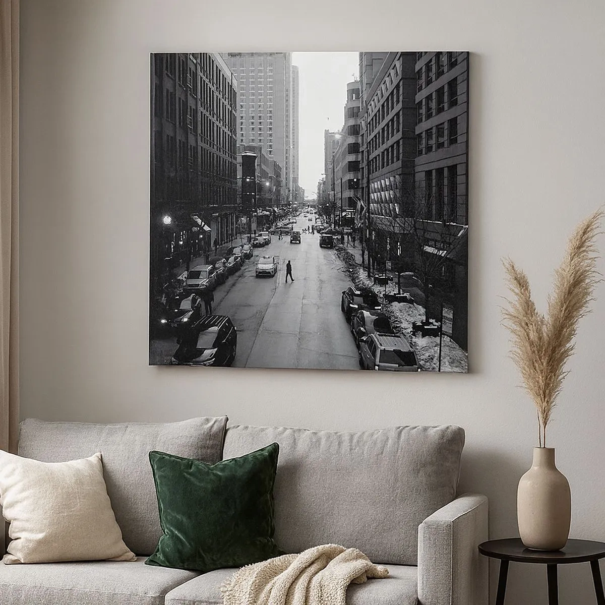 Obraz na plátně - Další den, jako každý jiný - 30x30 cm