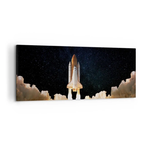 Obraz na plátně - Ad astra! - 100x40 cm