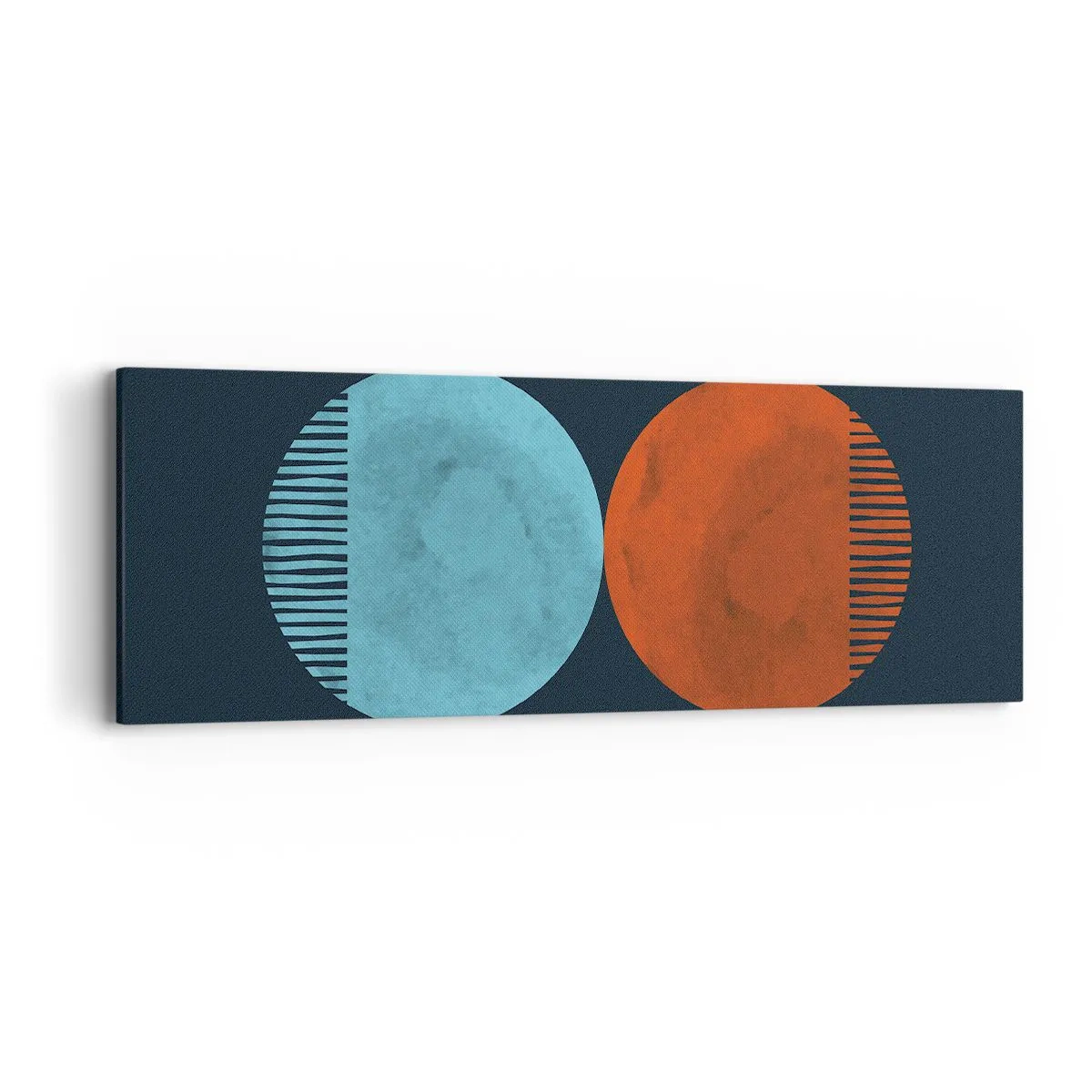 Obraz na plátně - Pouze geometrie? - 90x30 cm