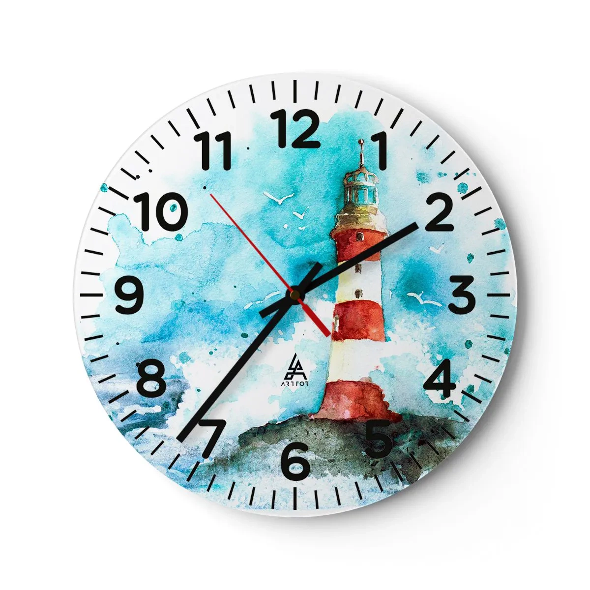 Nástěnné hodiny - Jednota živlů - 40x40 cm