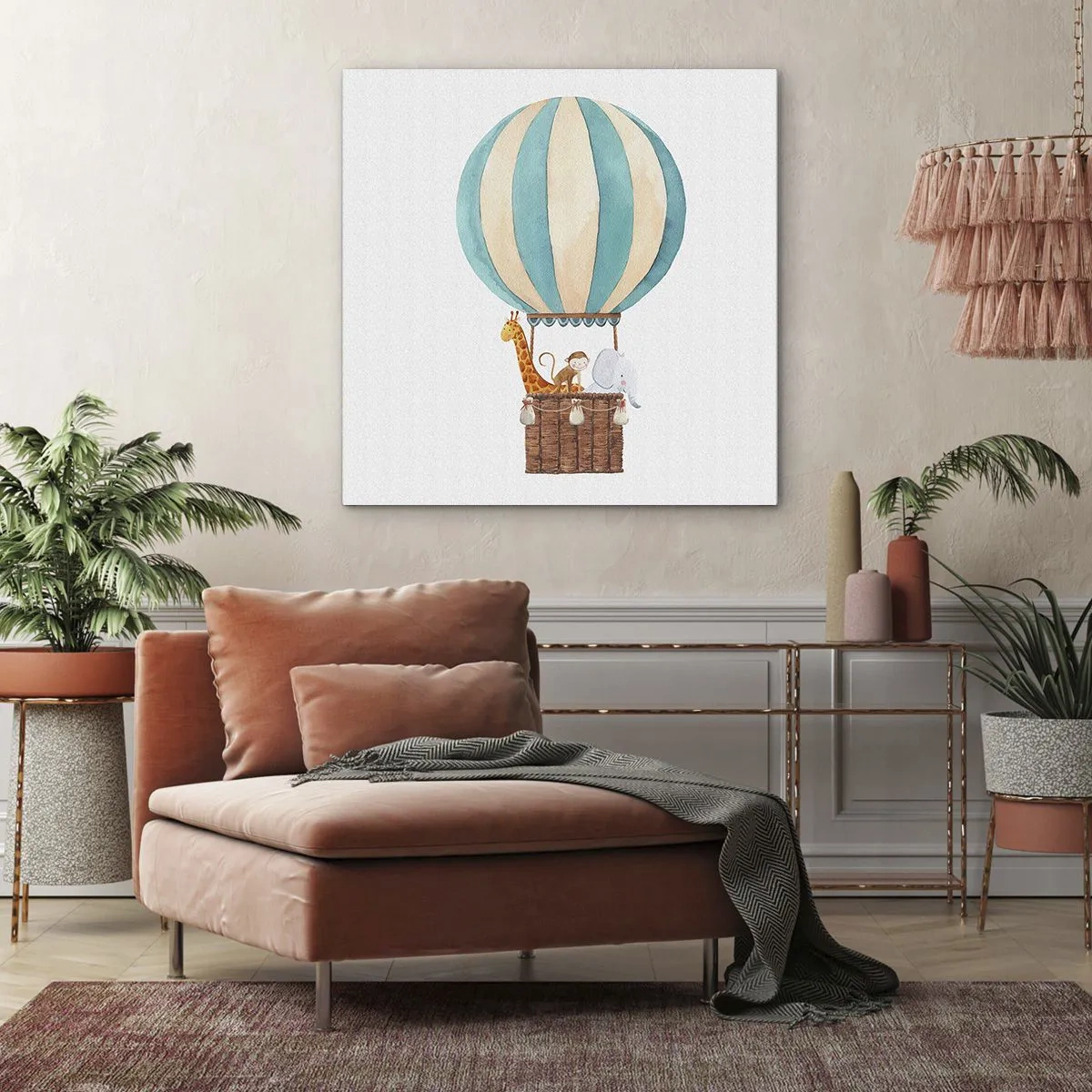 Obraz na plátně - Fantastický výlet - 60x60 cm