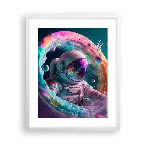Plakát v bílém rámu - Hvězdná brána - 40x50 cm