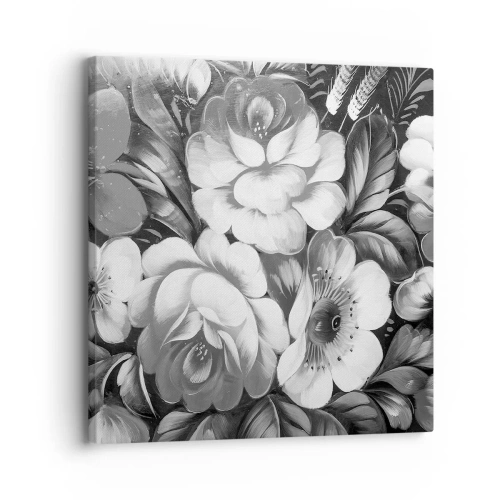 Obraz na plátně - Krásné dokonce v šedi - 30x30 cm