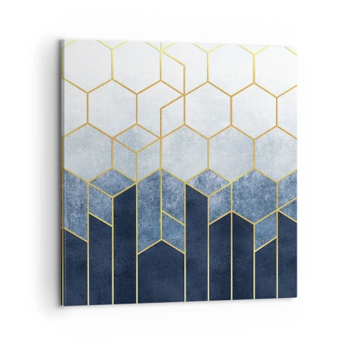 Obraz na plátně - Kompozice v synkopickém rytmu - 60x60 cm