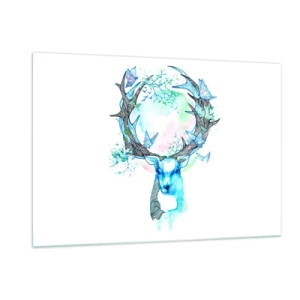 Obraz na skle - Síla a jemnost přírody - 120x80 cm