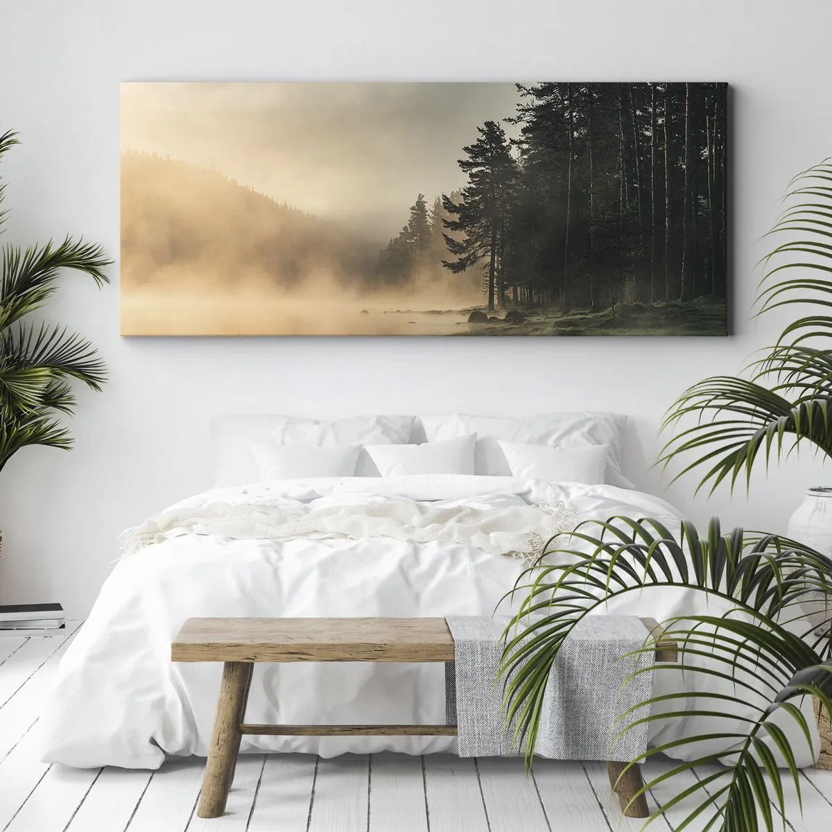 Obraz na plátně - Zrození dne - 160x50 cm