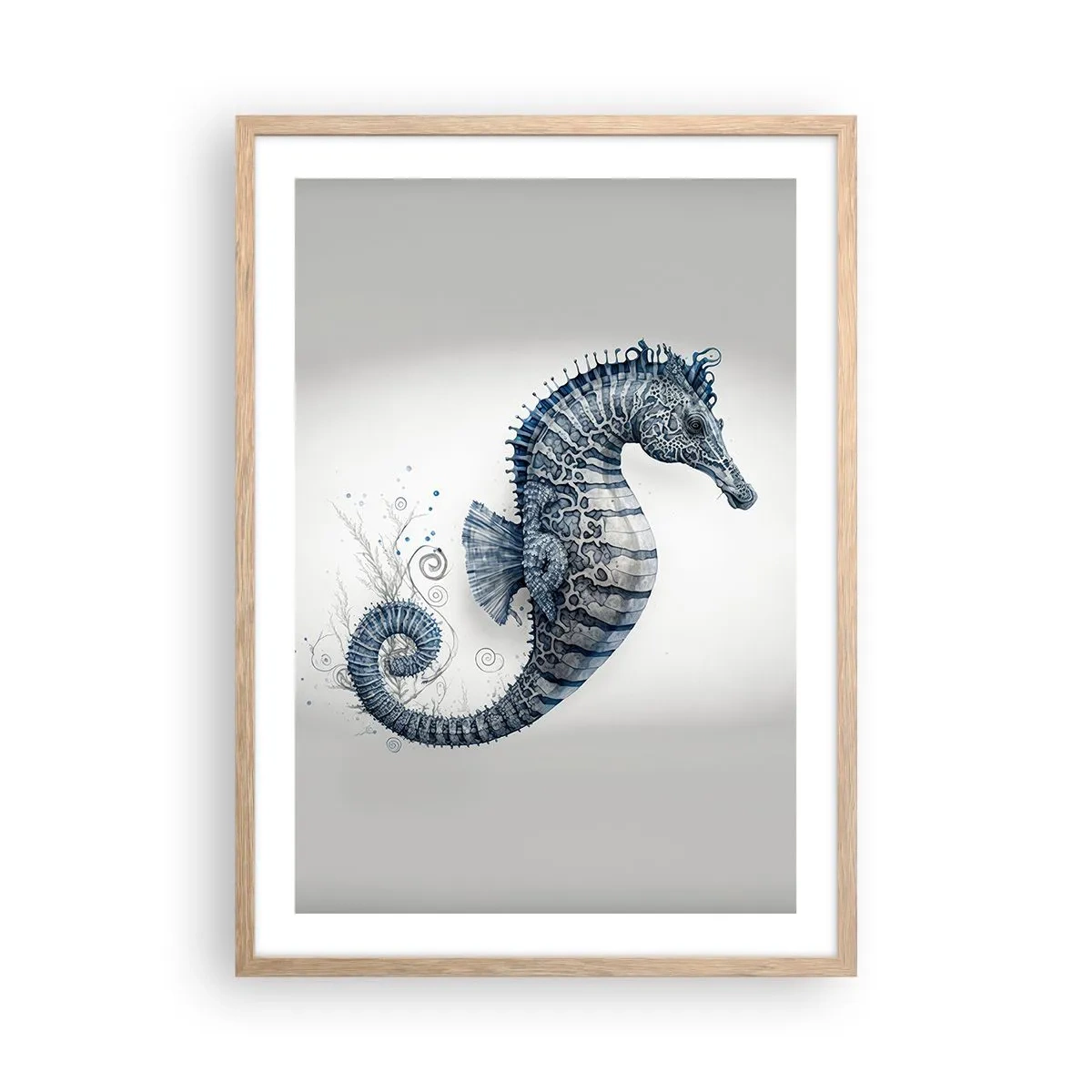 Plakát v rámu světlý dub - Jemný vtip přírody - 50x70 cm