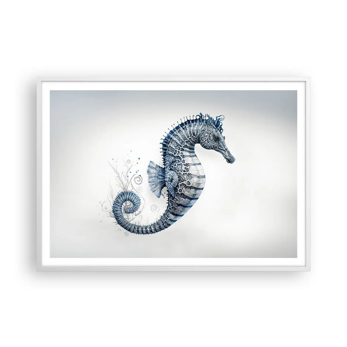 Plakát v bílém rámu - Jemný vtip přírody - 100x70 cm