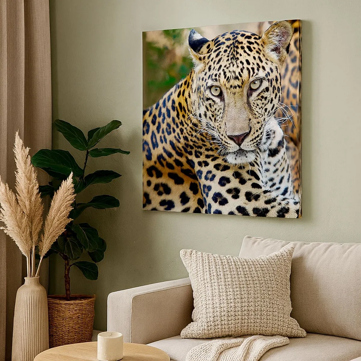 Obraz na plátně - Divoký a klidný - 30x30 cm