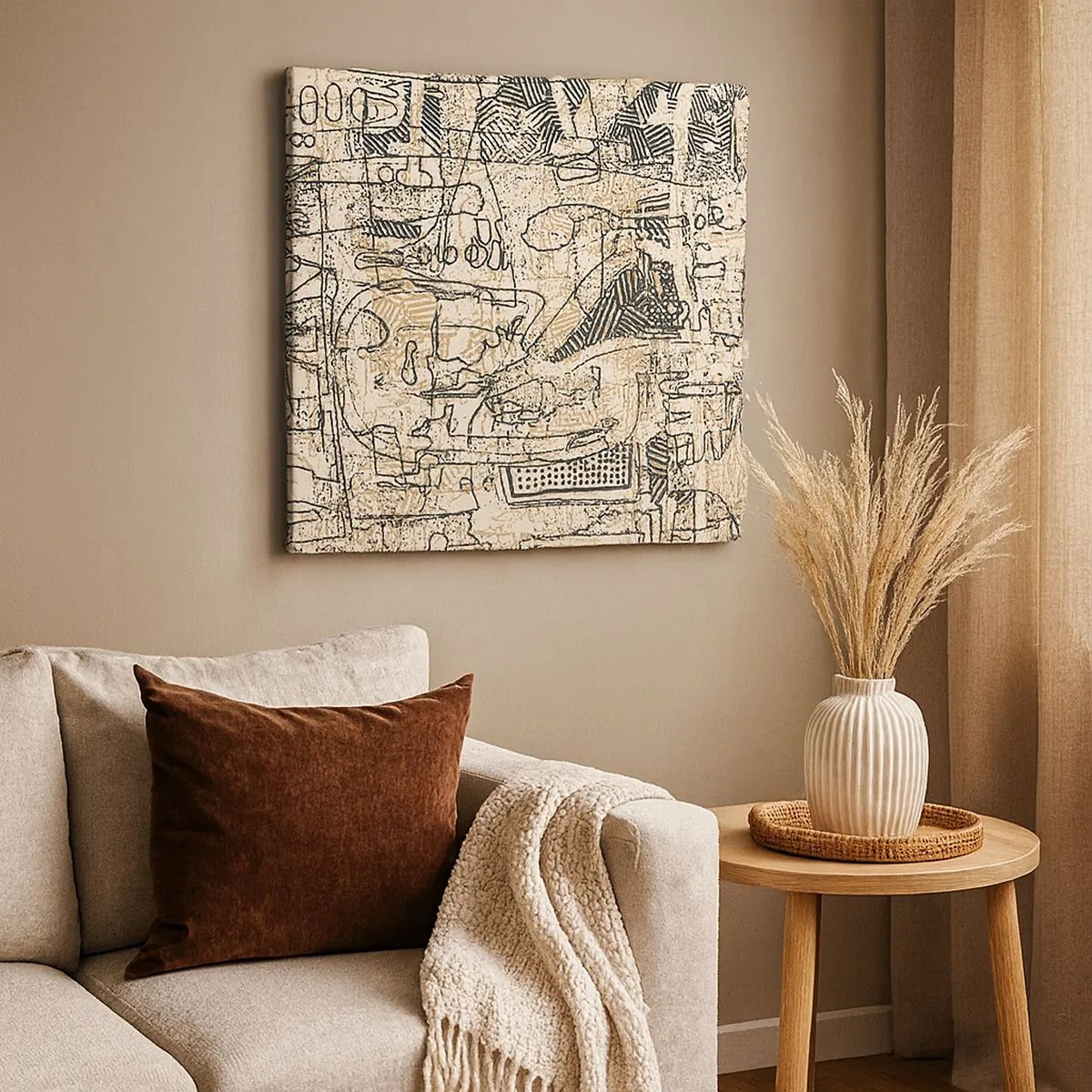 Obraz na plátně - Čeká na rozluštění - 30x30 cm