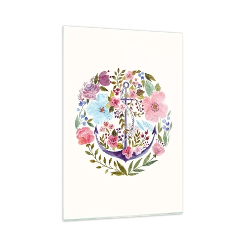 Obraz na skle - Námořníkův hezký sen - 80x120 cm