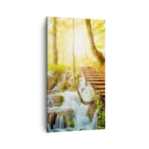 Obraz na plátně - Vytoužený chlad - 45x80 cm