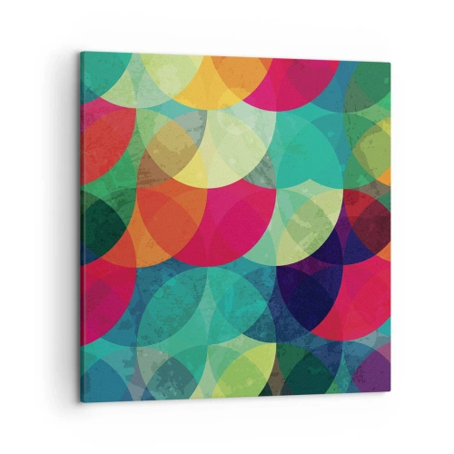 Obraz na plátně - Vstoupit do duhy - 50x50 cm