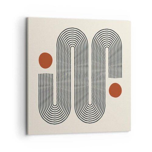 Obraz na plátně - Od začátku do konce - 60x60 cm