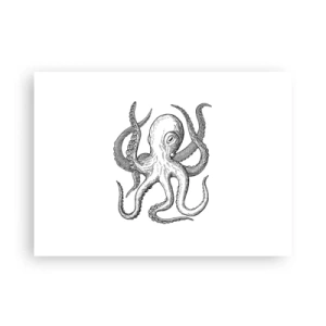 Plakát - Tančící s vlnami - 70x50 cm