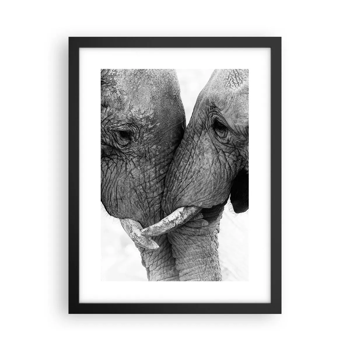 Plakát v černém rámu - Upřímné vyznání - 30x40 cm