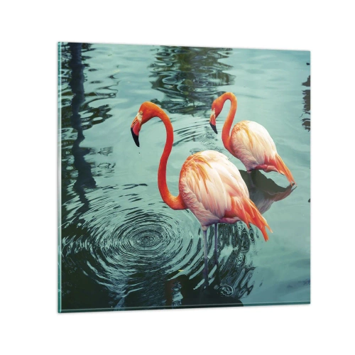 Obraz na skle - Nyní jsme v módě - 60x60 cm