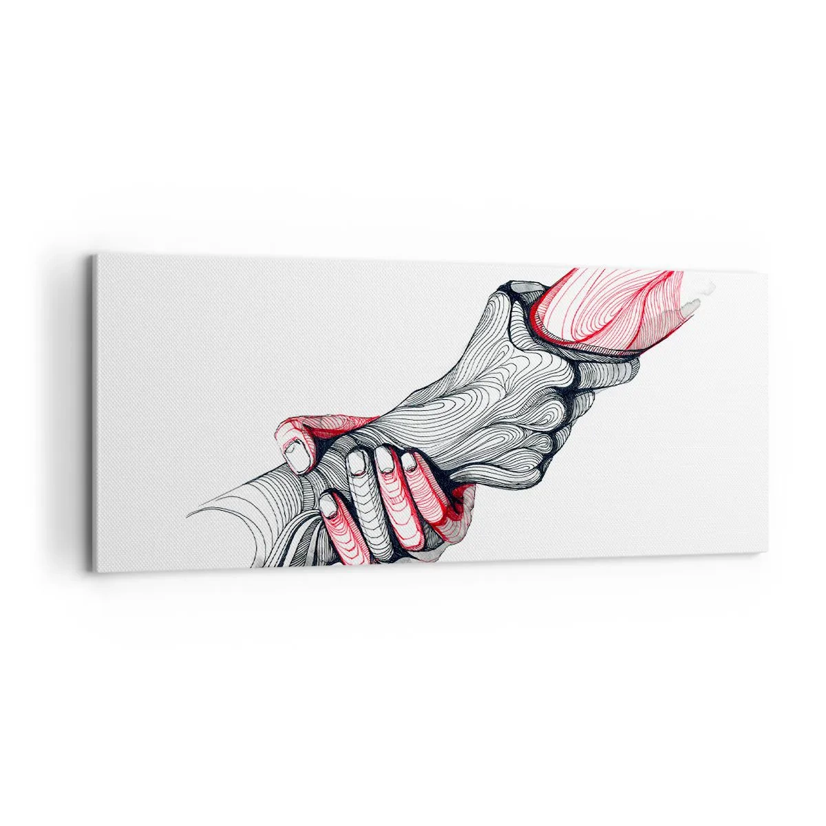 Obraz na plátně - Jste v dobrých rukou - 100x40 cm