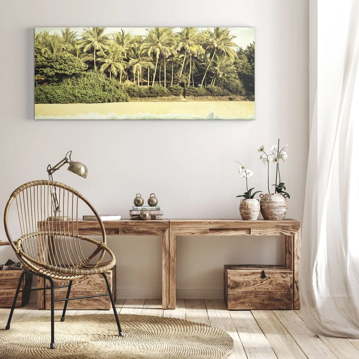 Obraz na plátně - Co třeba tady? - 100x40 cm