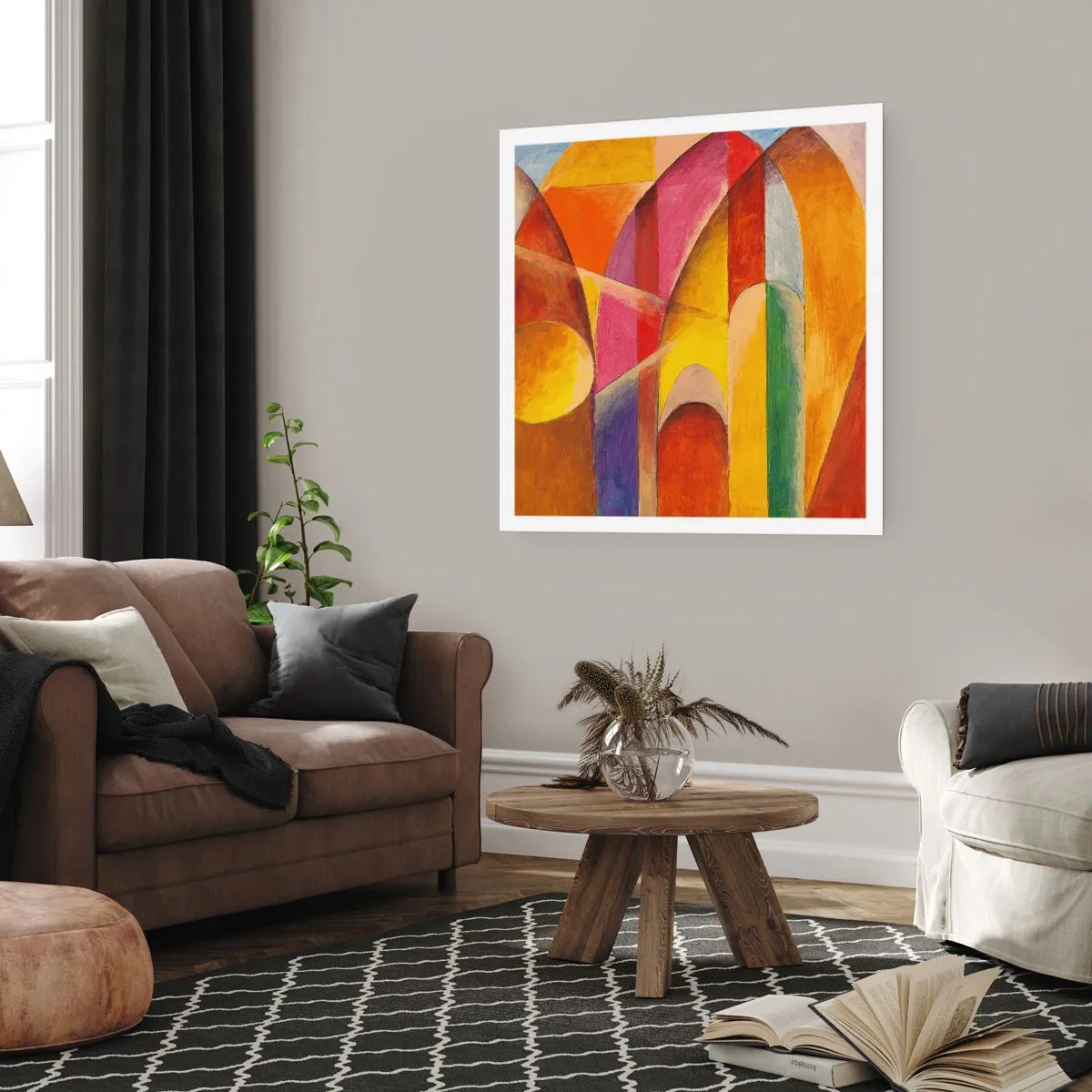 Plakát - Katedrála slunce - 50x50 cm