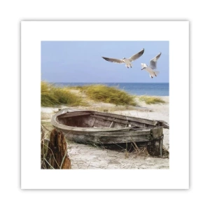 Plakát - Větrem ozářené - 30x30 cm