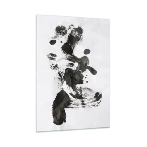 Obraz na skle - Metoda v šílenství? - 50x70 cm