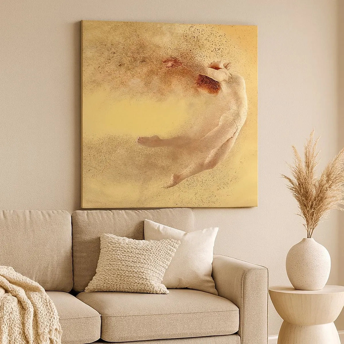 Obraz na plátně - V tanečním vytržení - 30x30 cm