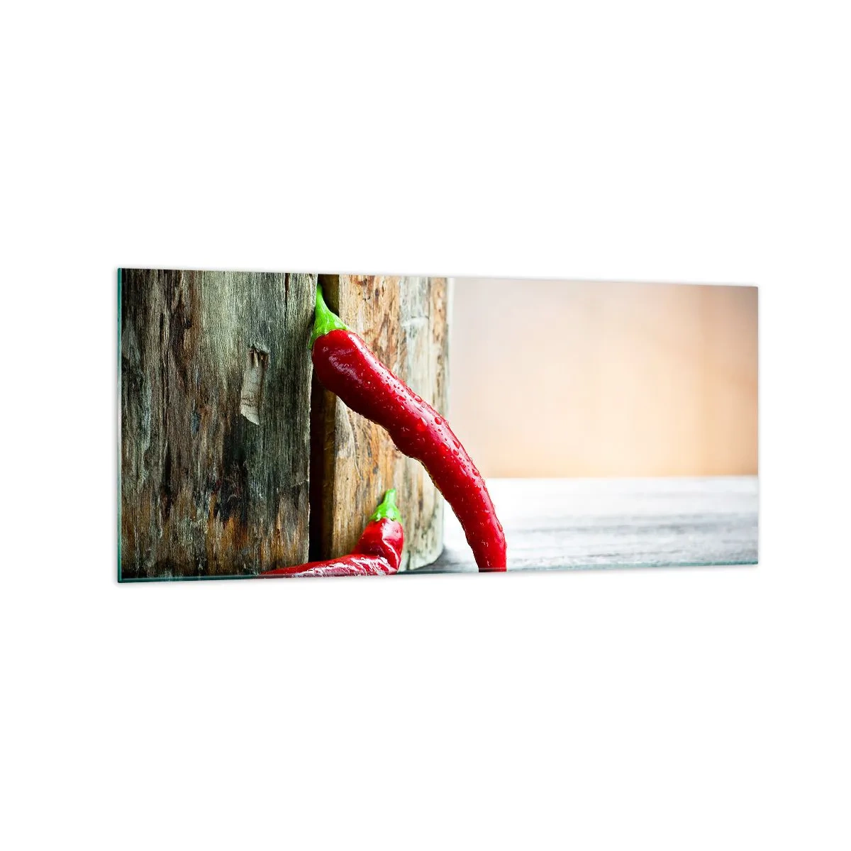 Obraz na skle - Red hot chili peppers - 120x50 cm