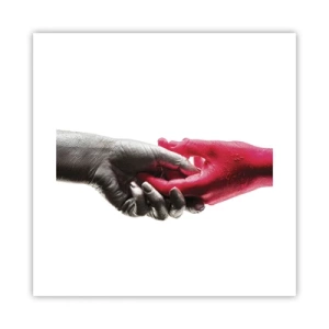 Plakát - Spolu i když jsme odlišní - 40x40 cm