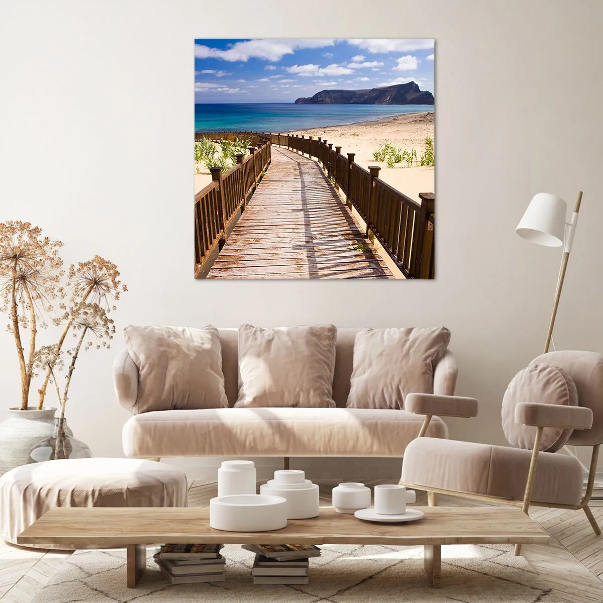 Obraz na plátně - Vezmi mě na šťastné ostrovy - 60x60 cm