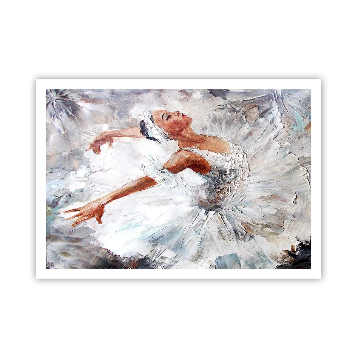 Plakát - Jemná a lehká jako tyl - 100x70 cm