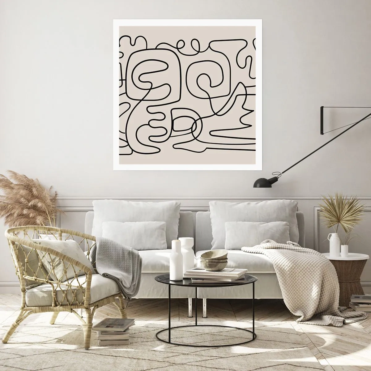 Plakát - Podle stopy - 50x50 cm