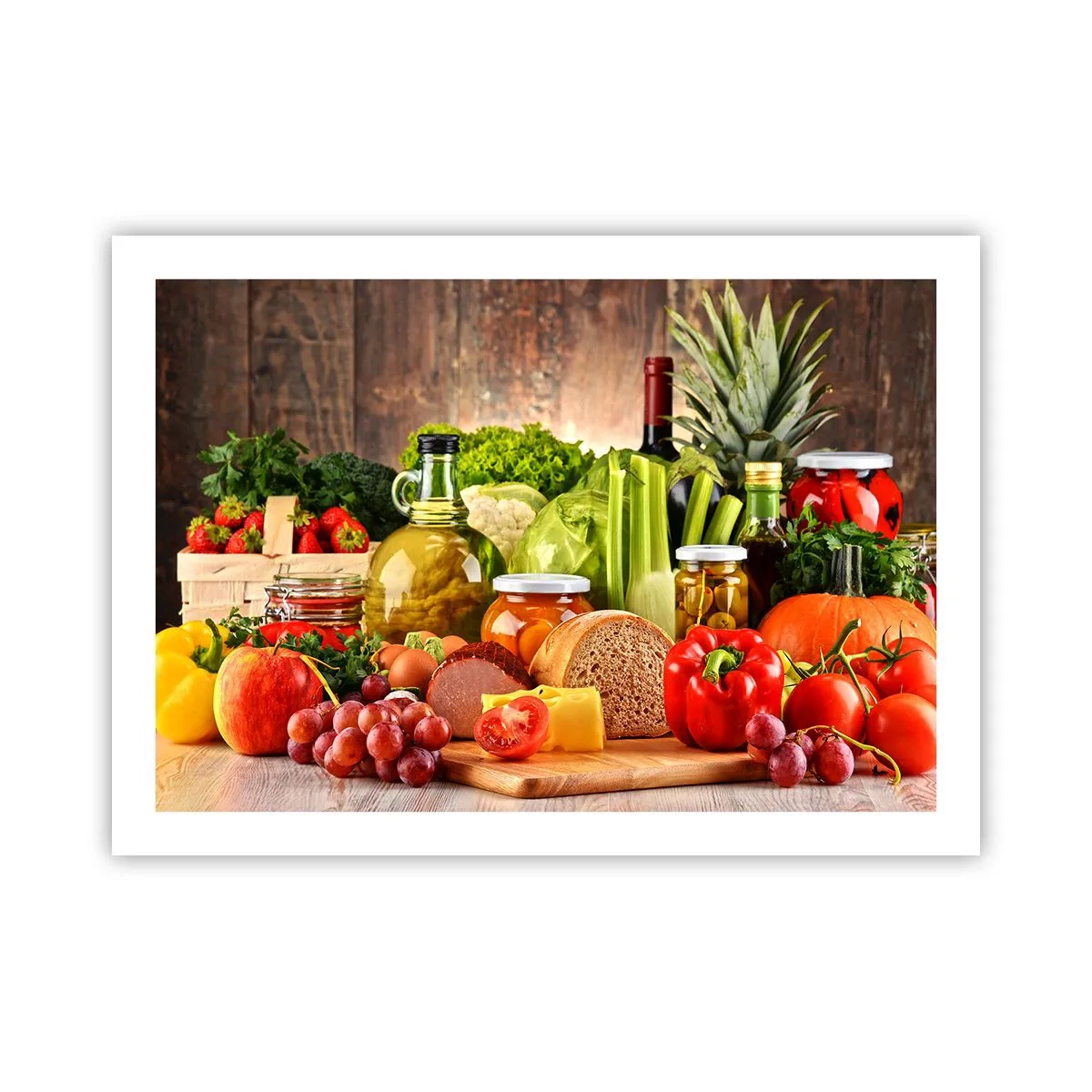 Plakát - Uzené, pečené, marinované - 70x50 cm