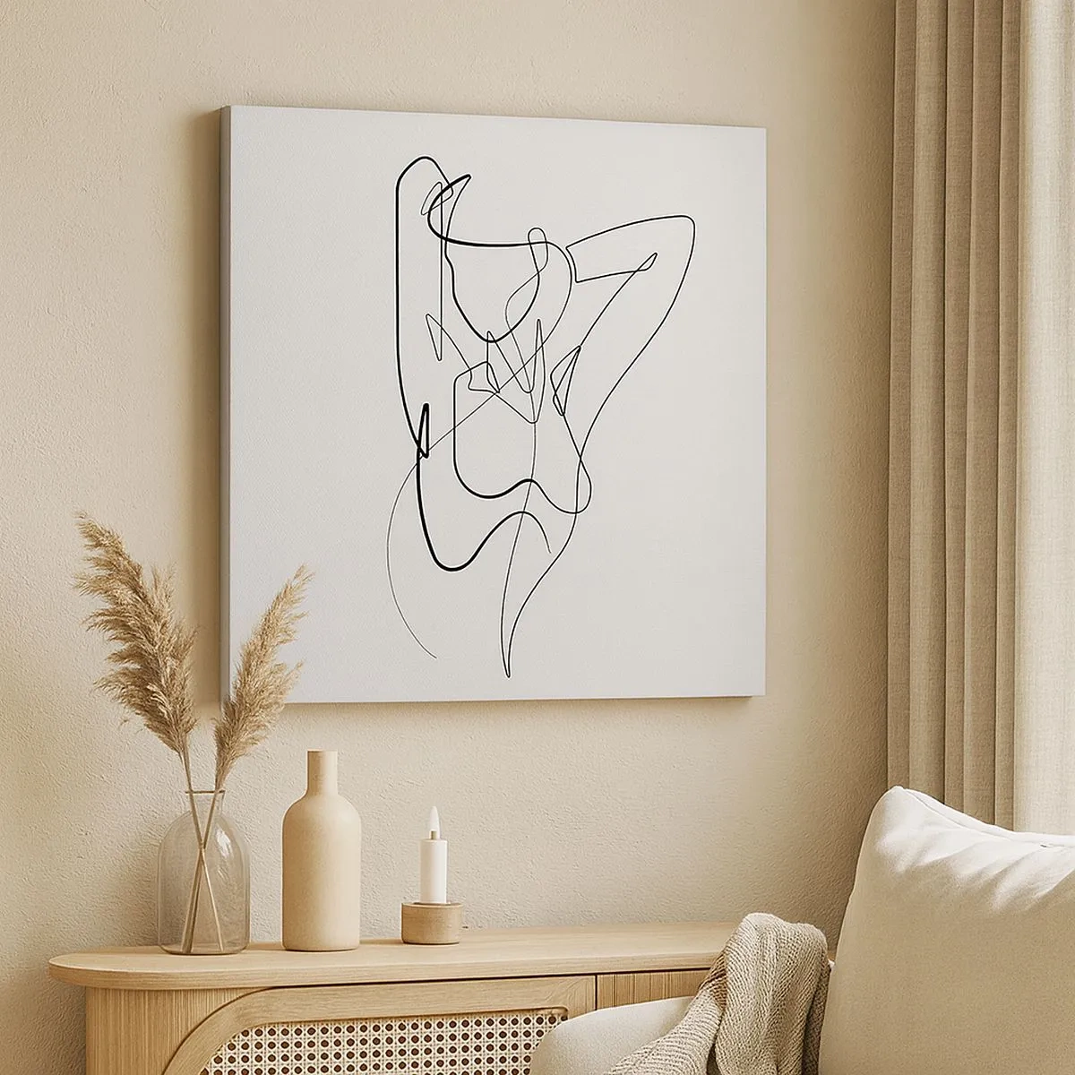 Obraz na plátně - Ty jsi záhada… - 30x30 cm