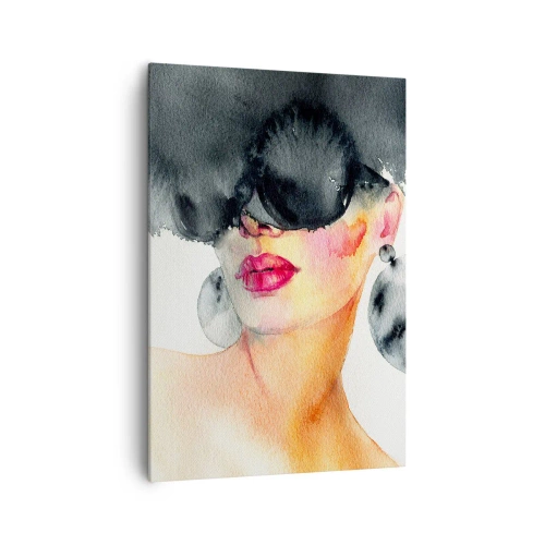 Obraz na plátně - Tajemství elegance - 70x100 cm