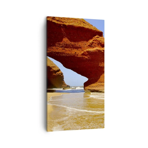 Obraz na plátně - Voda a vítr po tisíce let - 45x80 cm