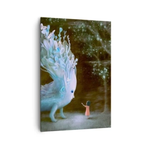 Obraz na plátně - Fantastické setkání - 70x100 cm