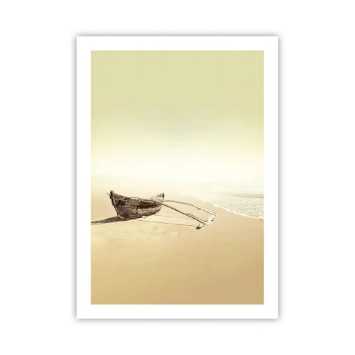 Plakát - Vzpomínka na jižní moře - 50x70 cm