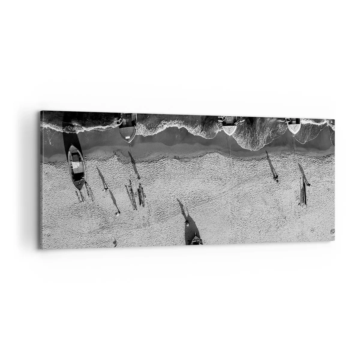 Obraz na plátně - Ještě na břehu… - 100x40 cm