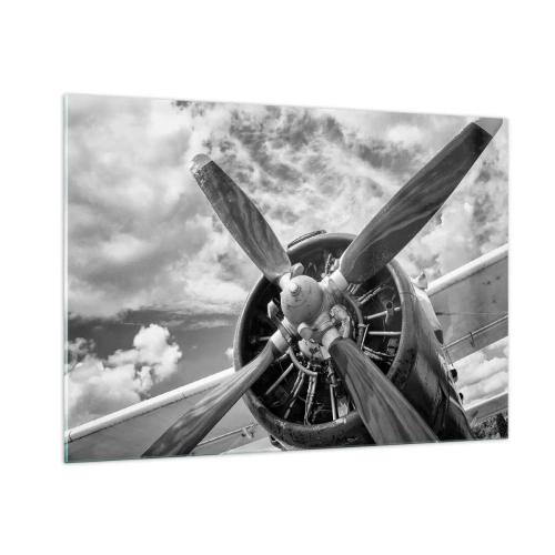 Obraz na skle - Dobyvatel oblohy - 100x70 cm