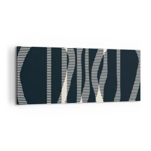 Obraz na plátně - Pokus o prolomení temnoty - 100x40 cm