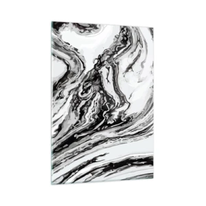 Obraz na skle - Na začátku byl chaos - 50x70 cm