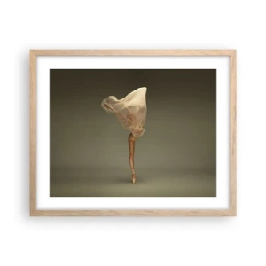 Plakát v rámu světlý dub - Hned poletí - 50x40 cm