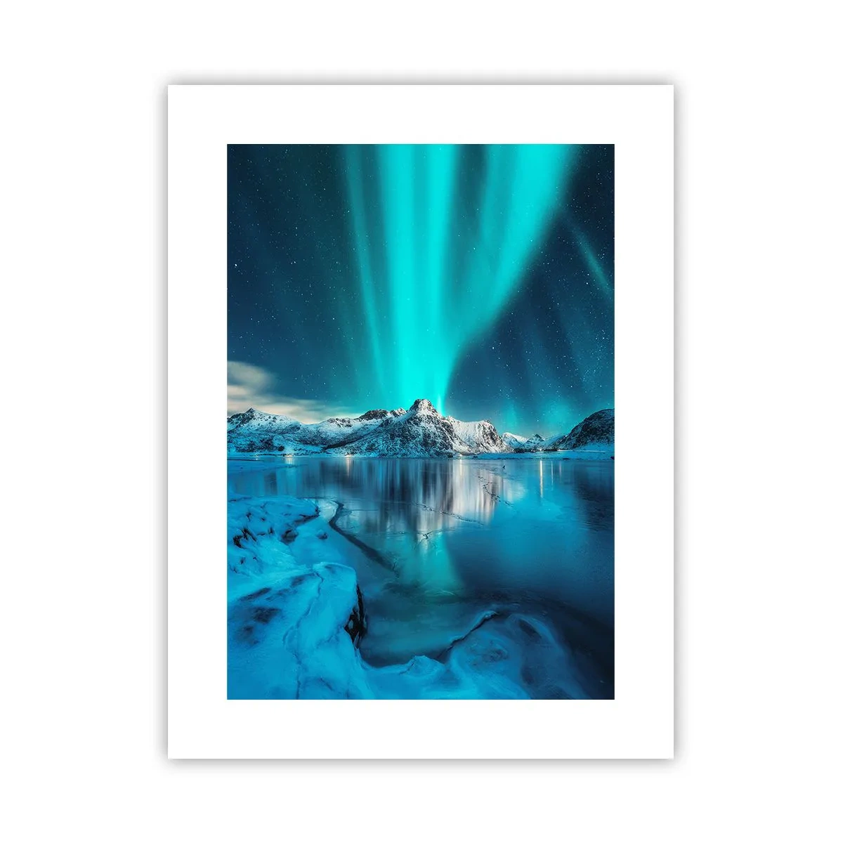 Plakát - Noc plná světla - 30x40 cm