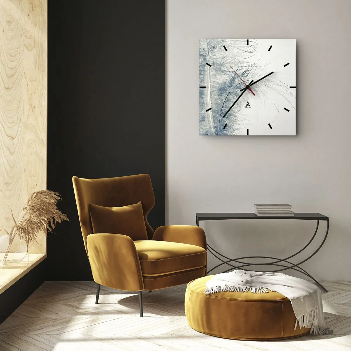 Nástěnné hodiny - Šepot přírody - 30x30 cm